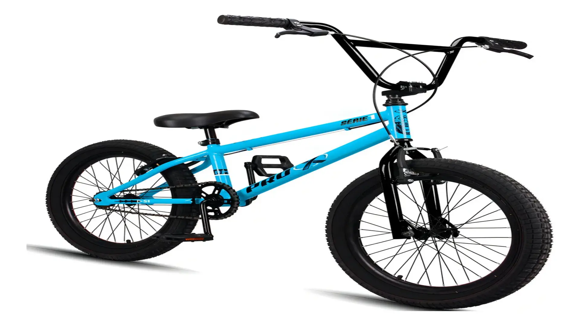BMX Pro-X Aro 20 Azul/Preto conquista pais e crianças