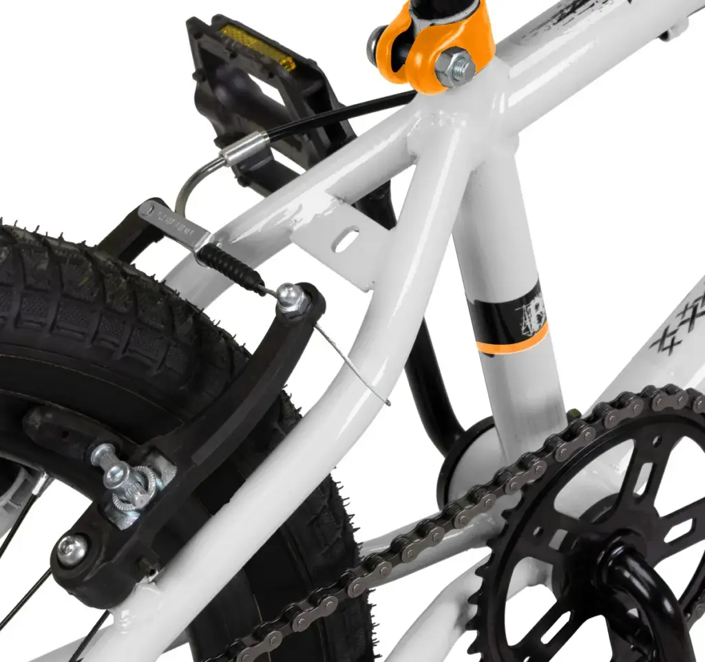 Bicicleta Aro 20 Pro-x Série 1 Branca/Laranja chega em 2025