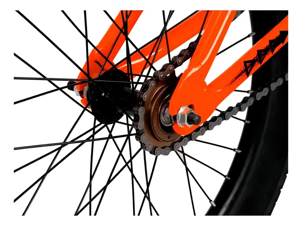 2025: Bicicleta Aro 20 Pro-X Série 1 V-brake Laranja/Preto