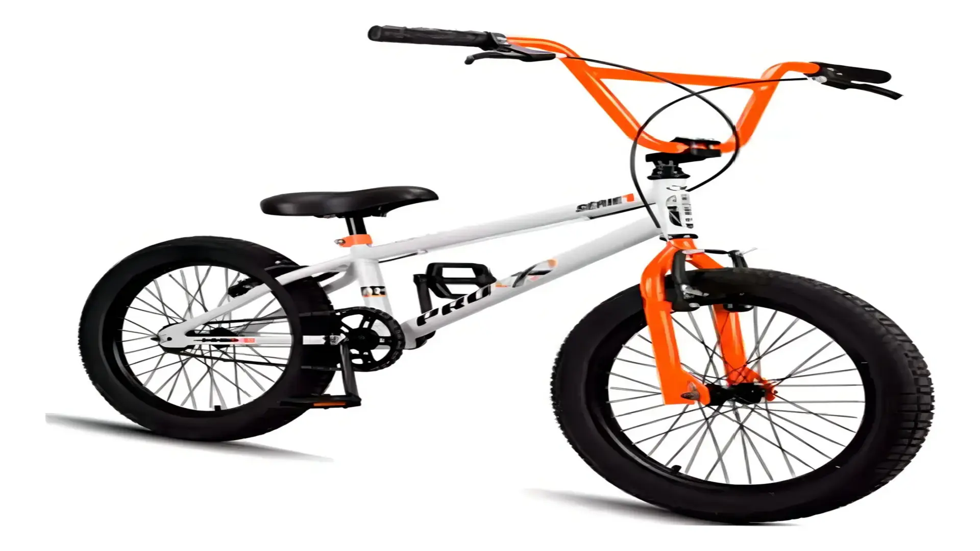 Bicicleta Aro 20 Pro-x Série 1 Branca/Laranja chega em 2025