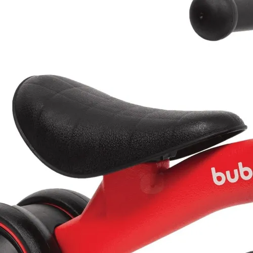 Bicicleta de Equilíbrio 4 Rodas Buba Vermelha encanta pais