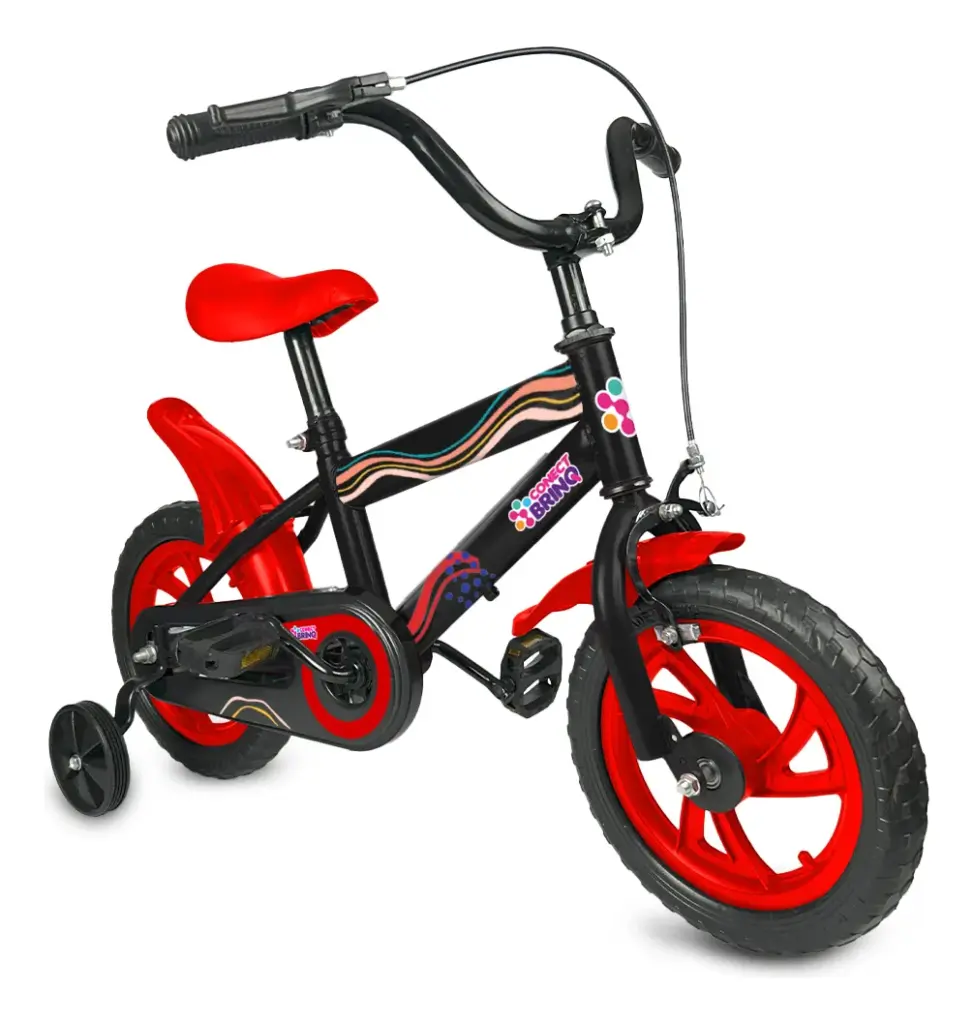 Bicicleta Conect Brinq Aro 12: leve, segura e divertida