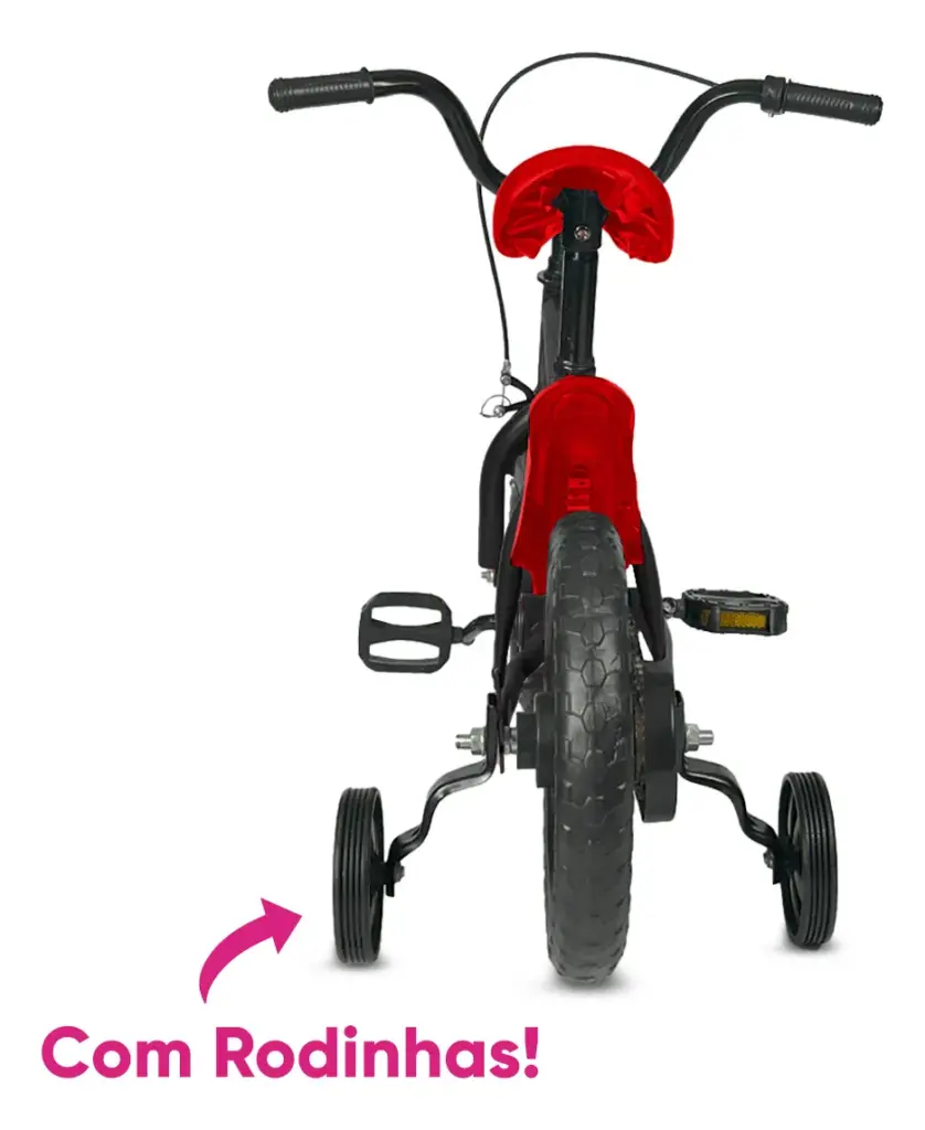 Bicicleta Conect Brinq Aro 12: leve, segura e divertida