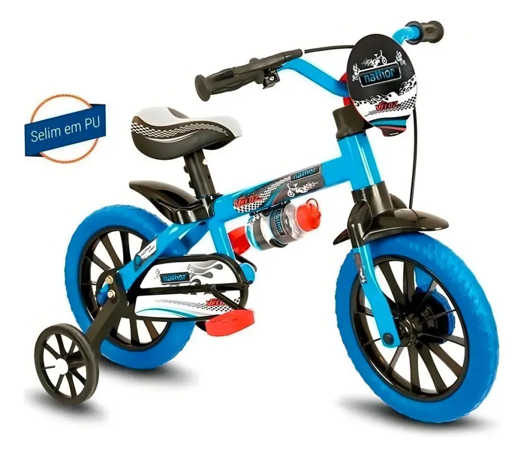 Bicicleta Infantil Nathor Aro 12 Azul entra no Top 20 do ML