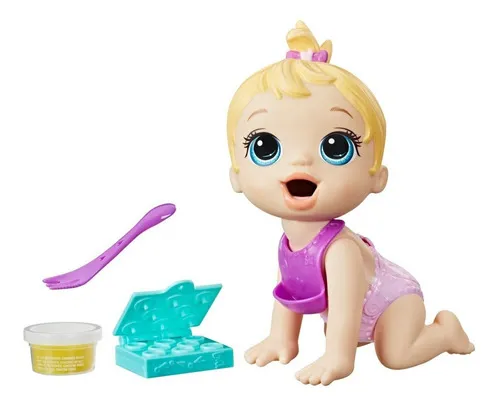 Hasbro lança Baby Alive Hora Da Papinha Loira F2617 em 2025