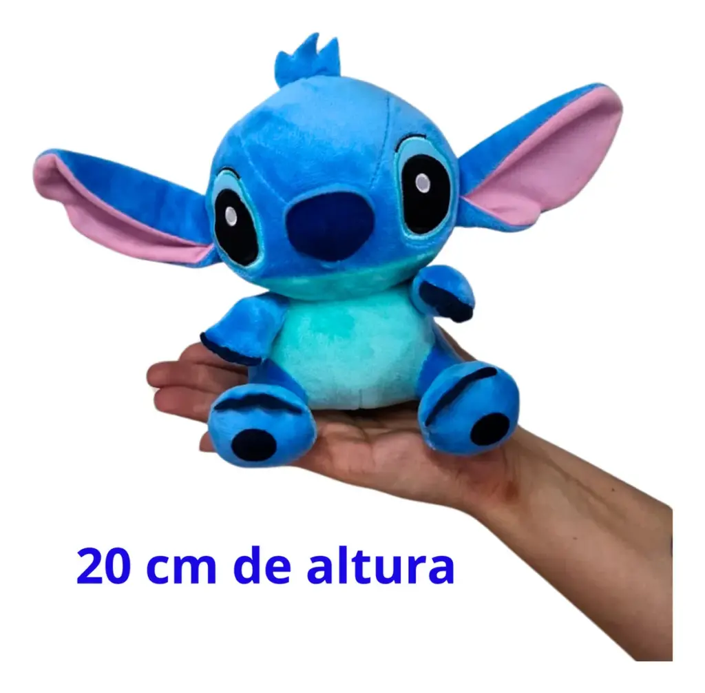 Boneco de Pelúcia Stitch Lilo 20 cm faz sucesso entre pais