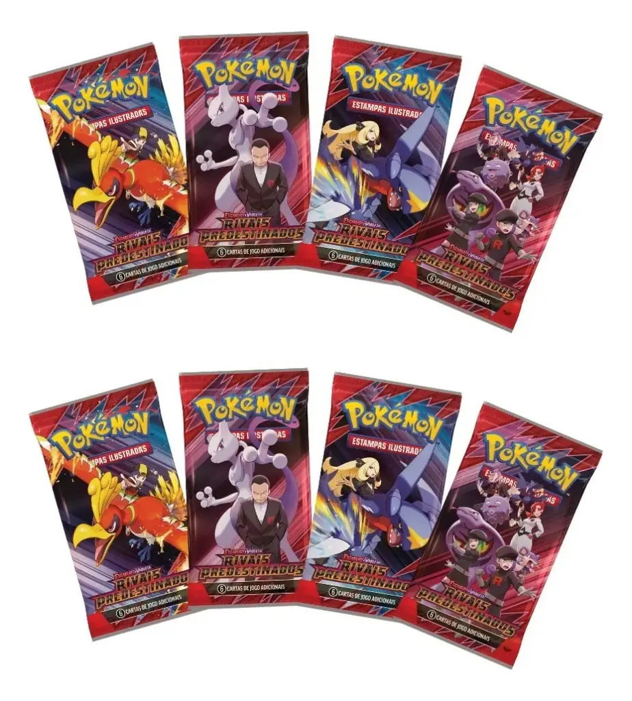 Box Display Pokémon Rivais Predestinados em Português 2025