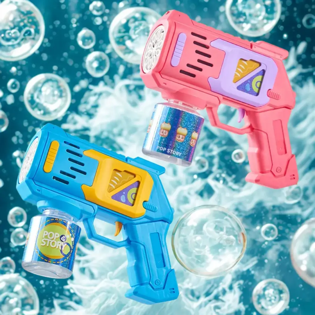 Brinquedo Máquina Bolha de Sabão Pistola Automática no ML