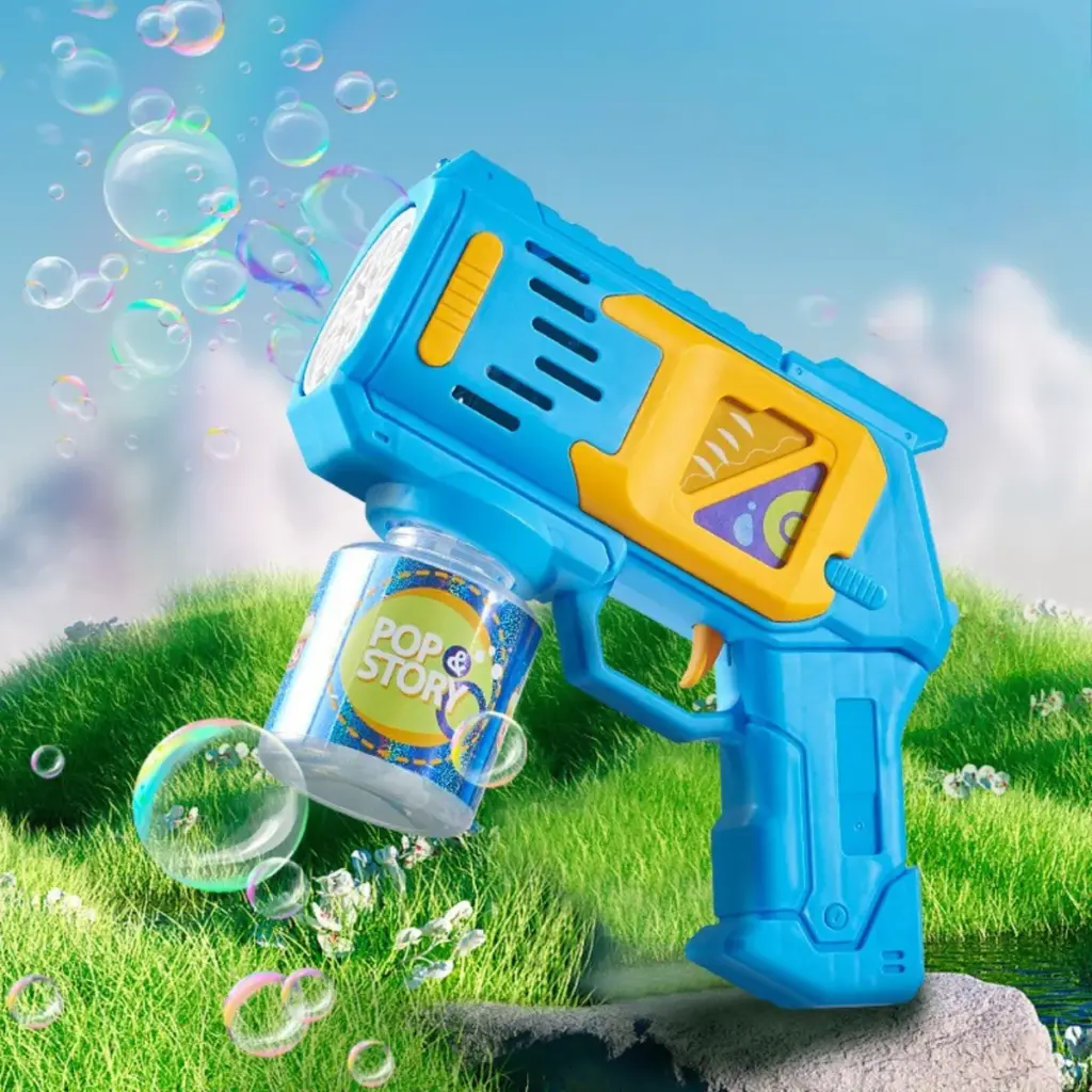 Brinquedo Máquina Bolha de Sabão Pistola Automática no ML