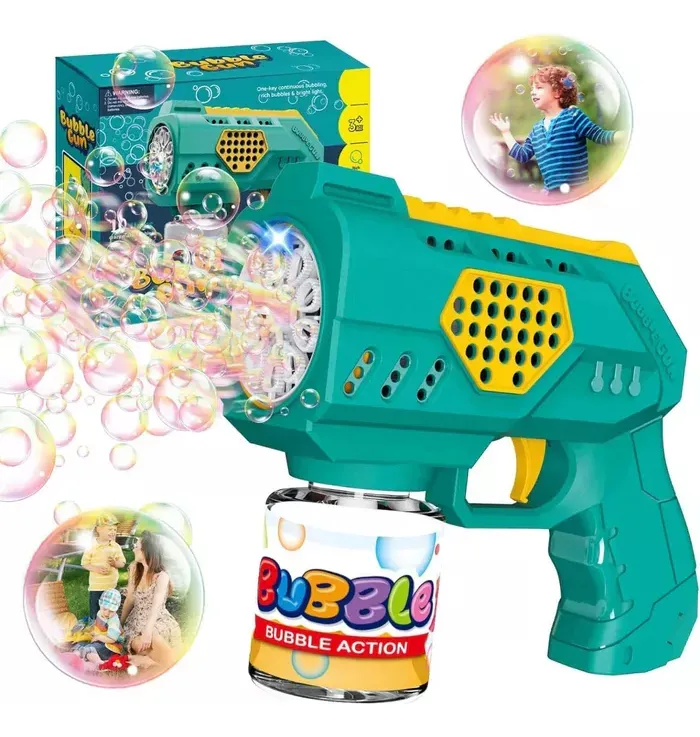 Brinquedo Máquina Bolha de Sabão Pistola Automática no ML