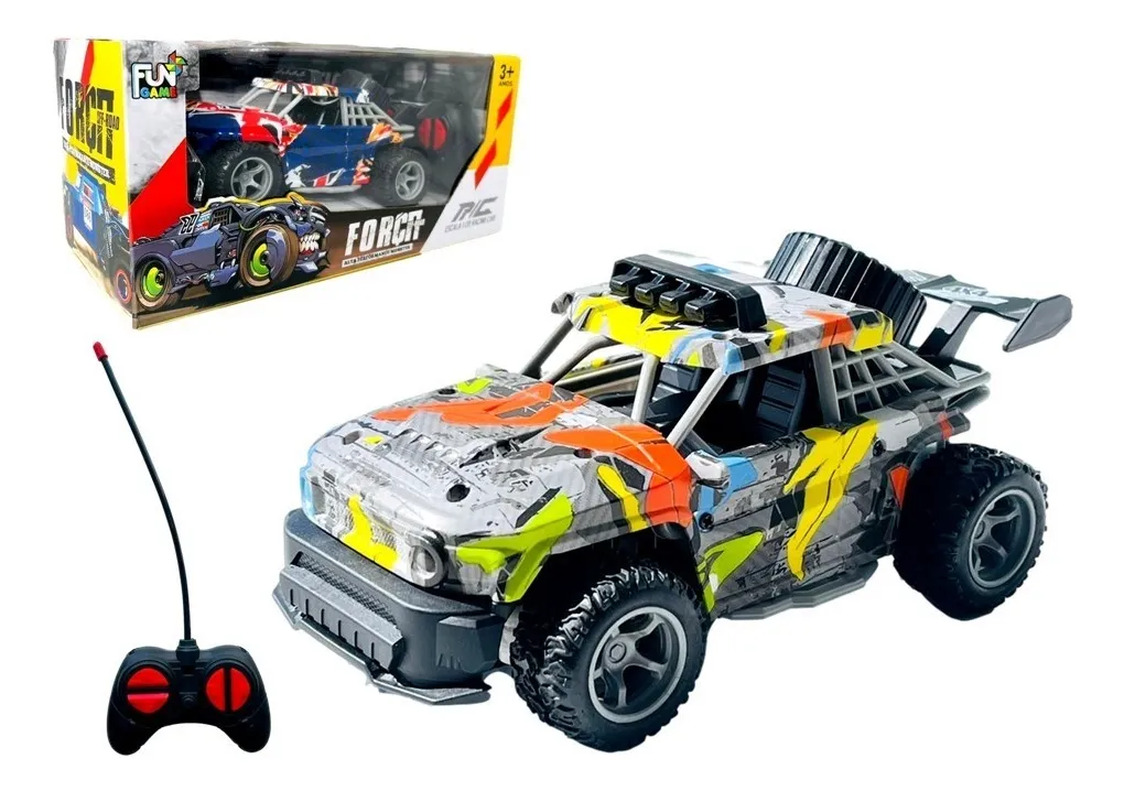 SPMIX traz Carrinho Controle Remoto Offroad 4x4 Recarregável