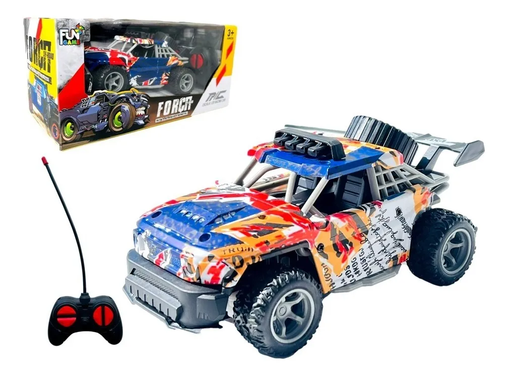 SPMIX traz Carrinho Controle Remoto Offroad 4x4 Recarregável
