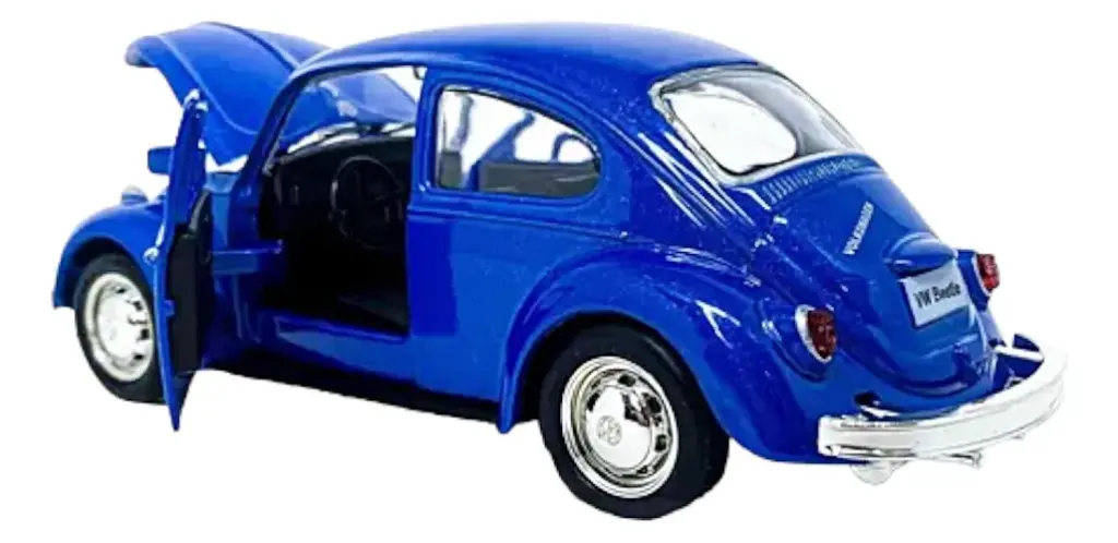 Novo Carrinho De Ferro Fusca 1/32 Azul-escuro no Brasil 2025