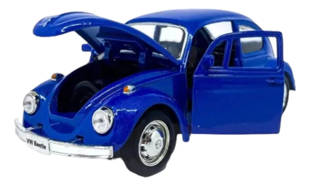 Novo Carrinho De Ferro Fusca 1/32 Azul-escuro no Brasil 2025