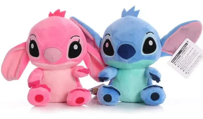 Pelúcias Stitch e Angel Lilo & Stitch chegam ao Brasil 2025