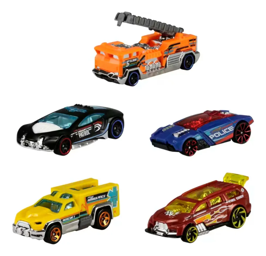 Hot Wheels Cartela Multicolor de 5 Carrinhos é Top 20 no ML