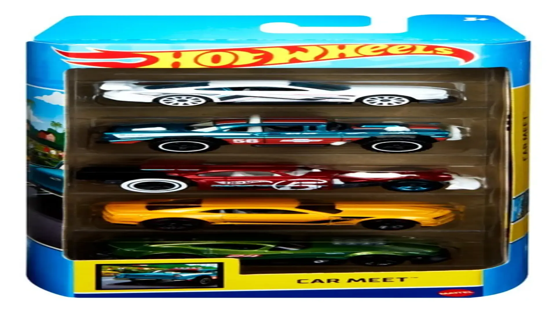 Hot Wheels Cartela Multicolor de 5 Carrinhos é Top 20 no ML