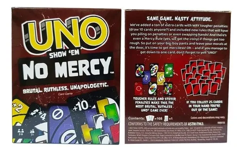 Jogo De Cartas Uno No Mercy lidera vendas no Brasil em 2025
