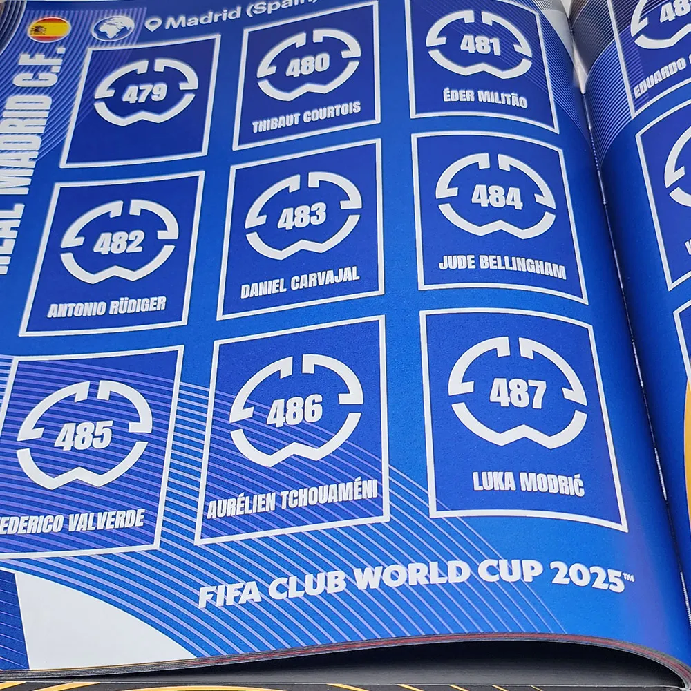 Kit Álbum Capa Dura + 4 Env Figurinhas FIFA World Cup 2025