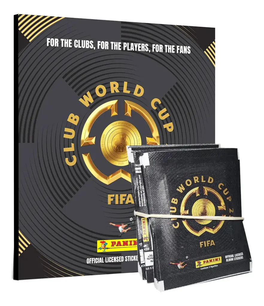 Kit Álbum Capa Dura + 4 Env Figurinhas FIFA World Cup 2025
