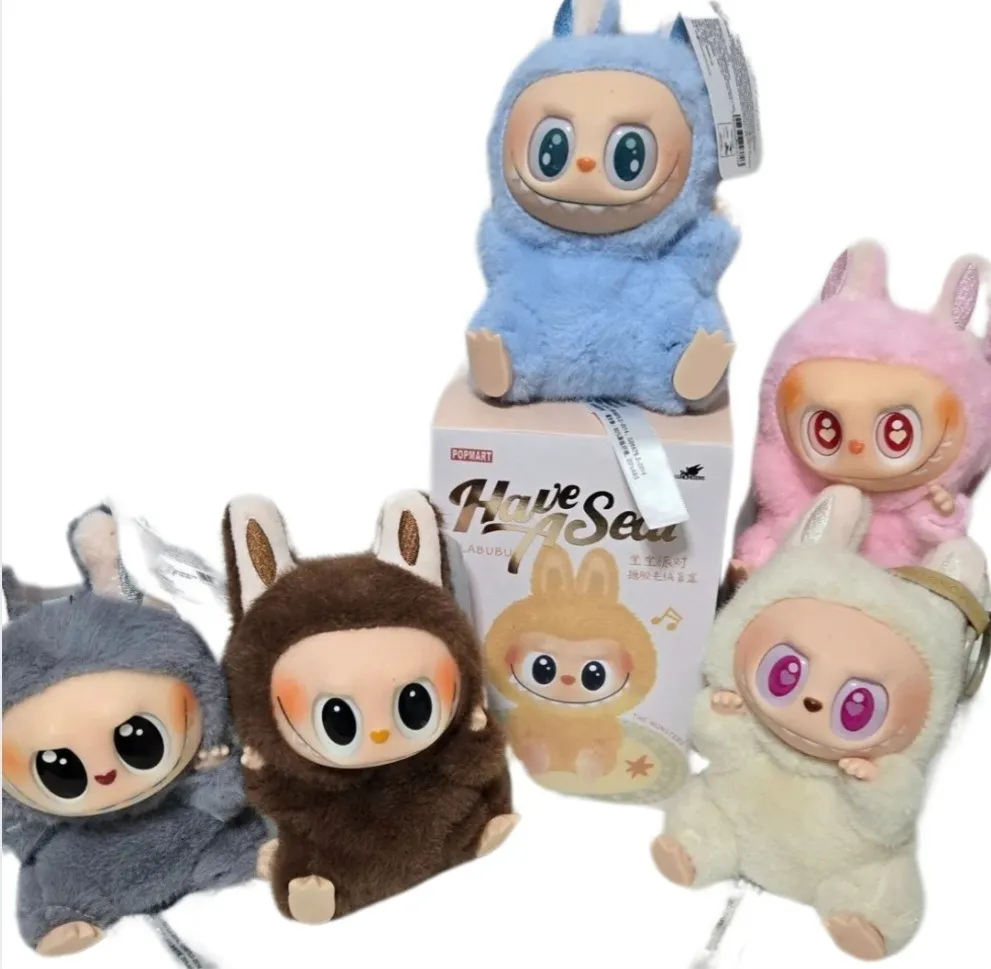 Labubu Have A Seat: pelúcia Pop Mart encanta crianças
