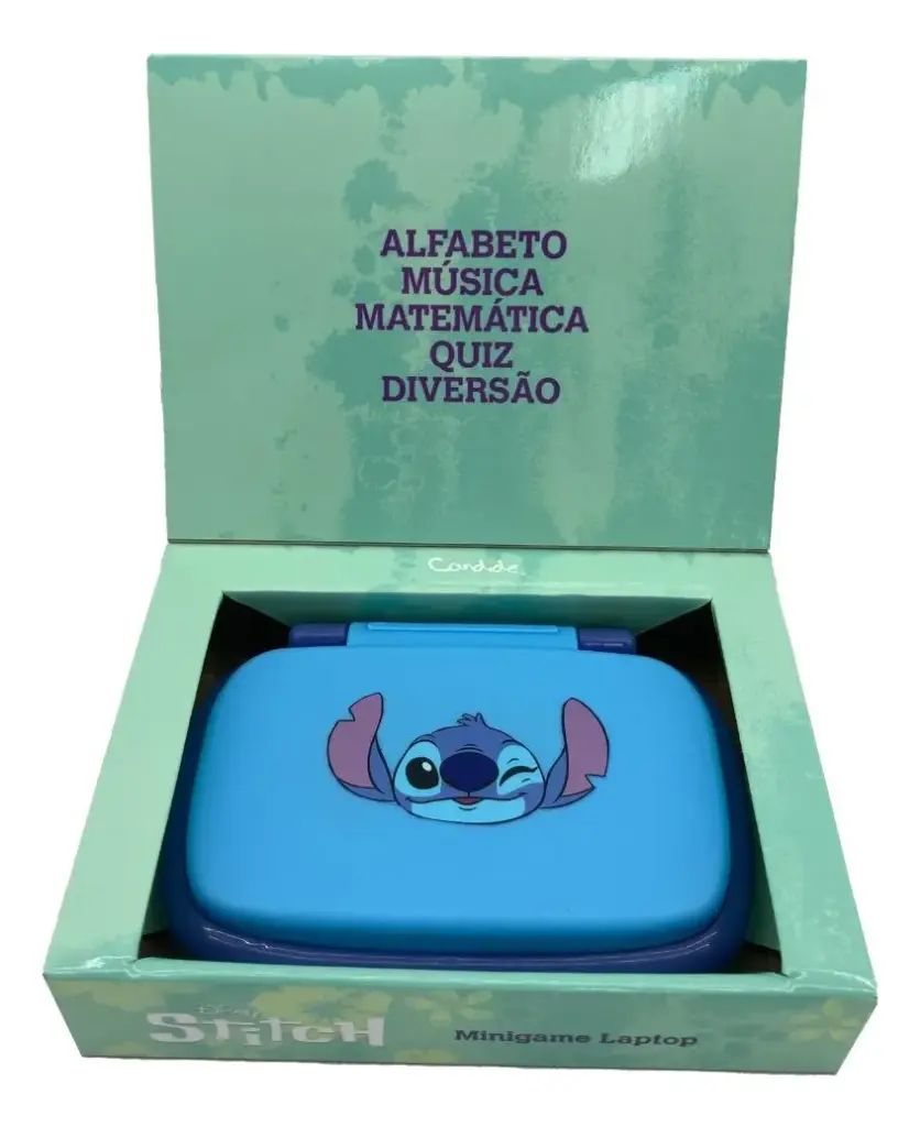 Candide lança Laptop Educativo Disney Stitch Bilingue 2025
