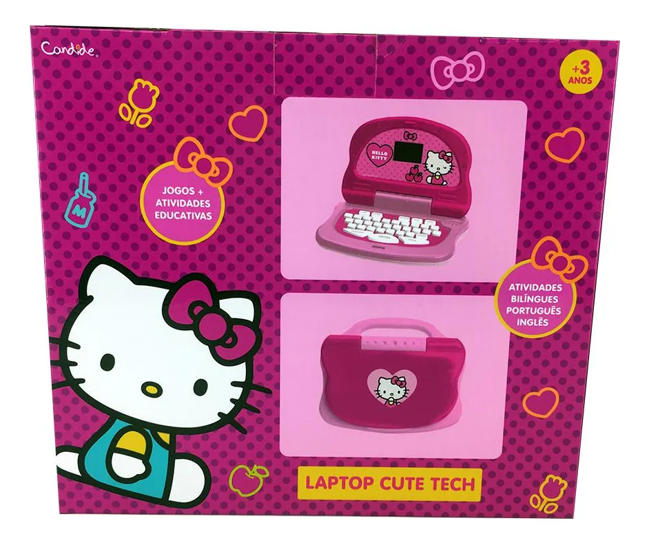 Em 2025, Laptop Hello Kitty Tech Bilíngue Candide se destaca