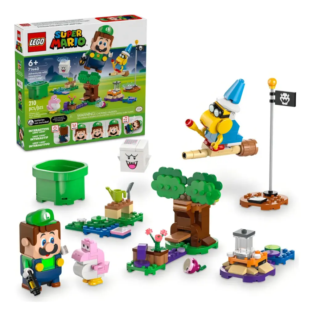 Lego 71440 Aventuras Interativas Com O Luigi chega em 2025