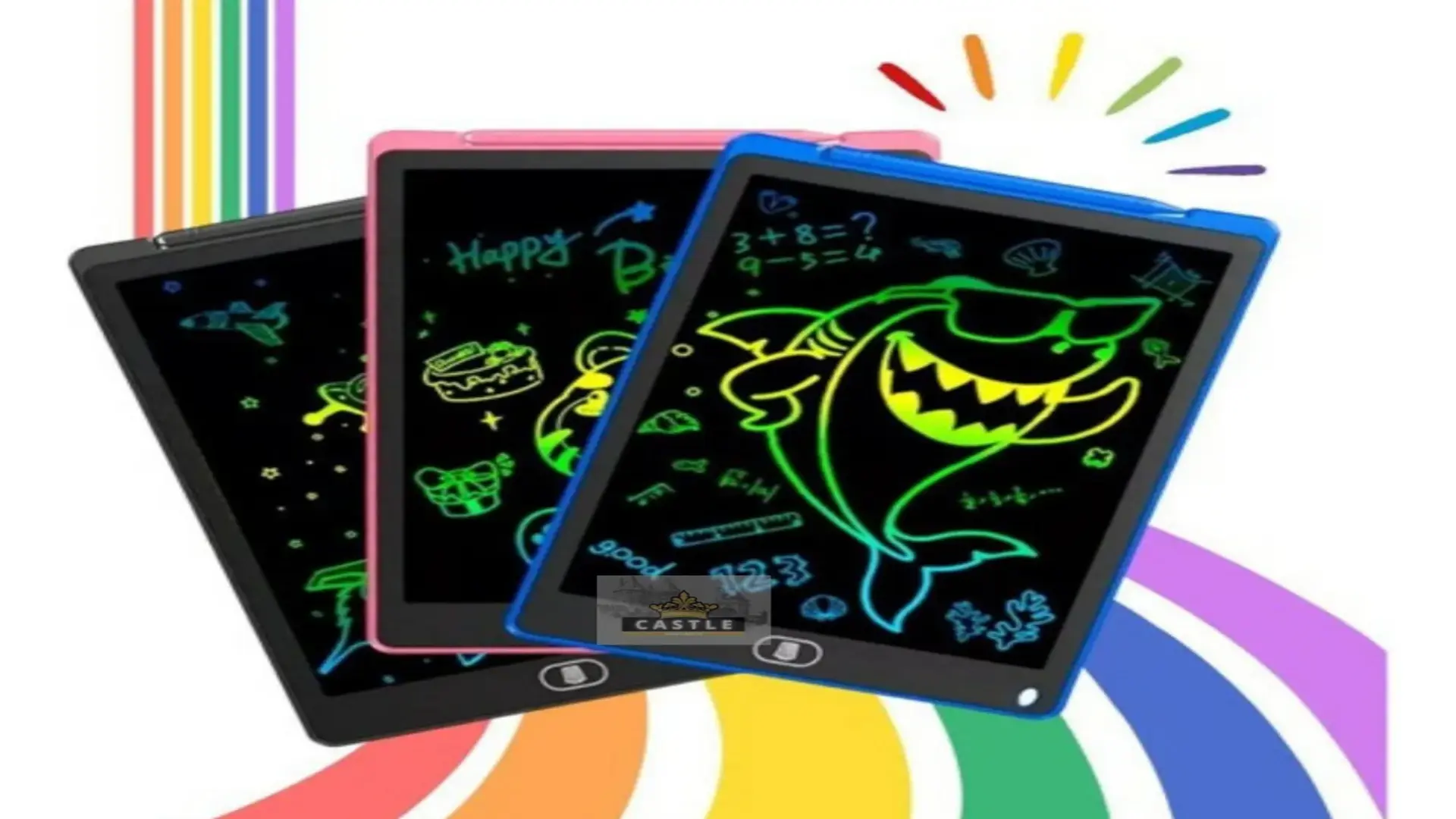 Lousa Digital 12" LCD Infantil Rosa chega ao Brasil em 2025