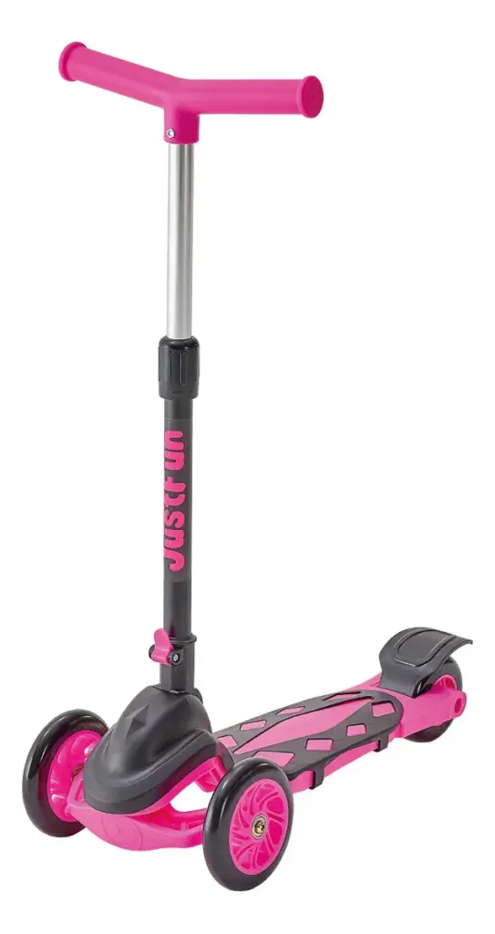 Patinete Radical Infantil 3 Rodas Ajustável Rosa chega 2025