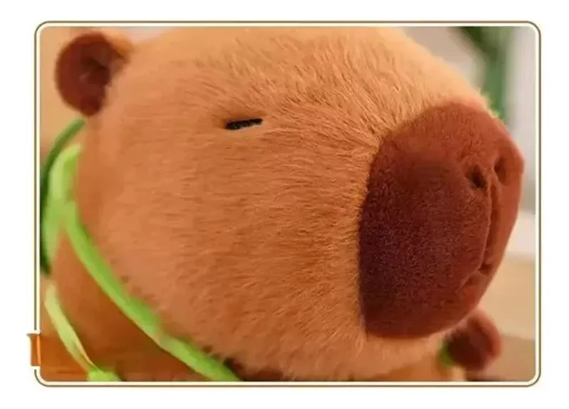 2025: Peluches Capivara e Mochilas Tartaruga 30cm em alta
