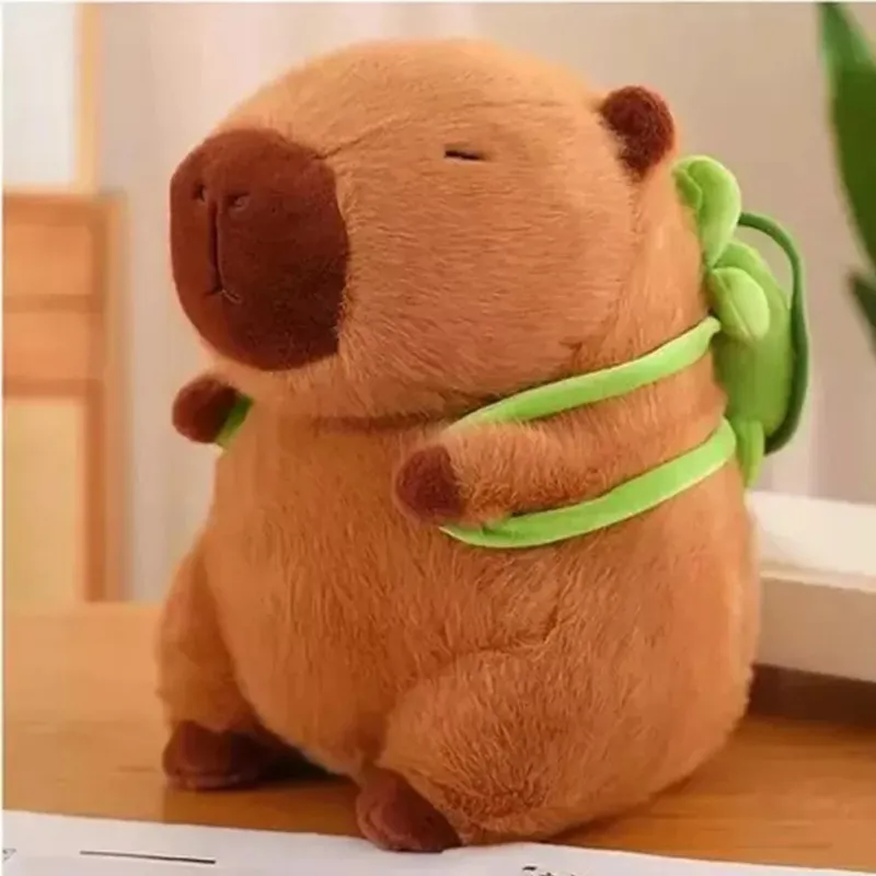 2025: Peluches Capivara e Mochilas Tartaruga 30cm em alta