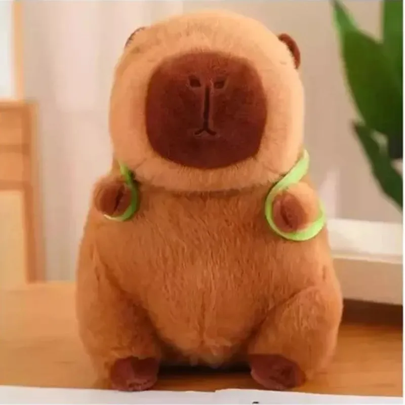 2025: Peluches Capivara e Mochilas Tartaruga 30cm em alta