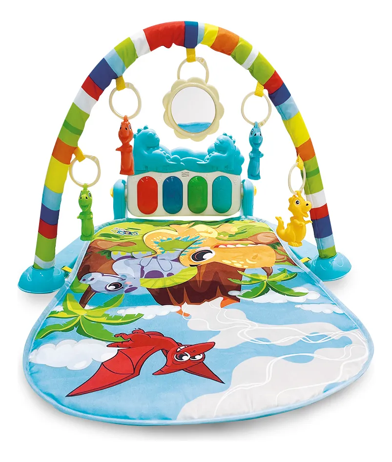 Piano Play Funny Dino: tapete que anima e desenvolve bebês