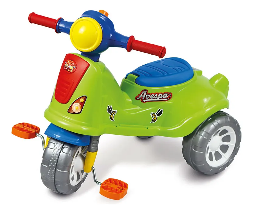 Triciclo Avespa Maral Extreme encanta pais e filhos
