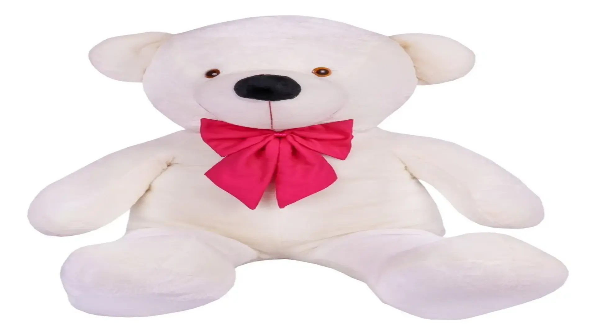 Urso De Pelúcia Gigante Teddy com laço pink no Brasil 2025