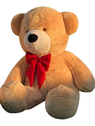 Pais aprovam Urso Gigante de Pelúcia LuckBaby 90 cm