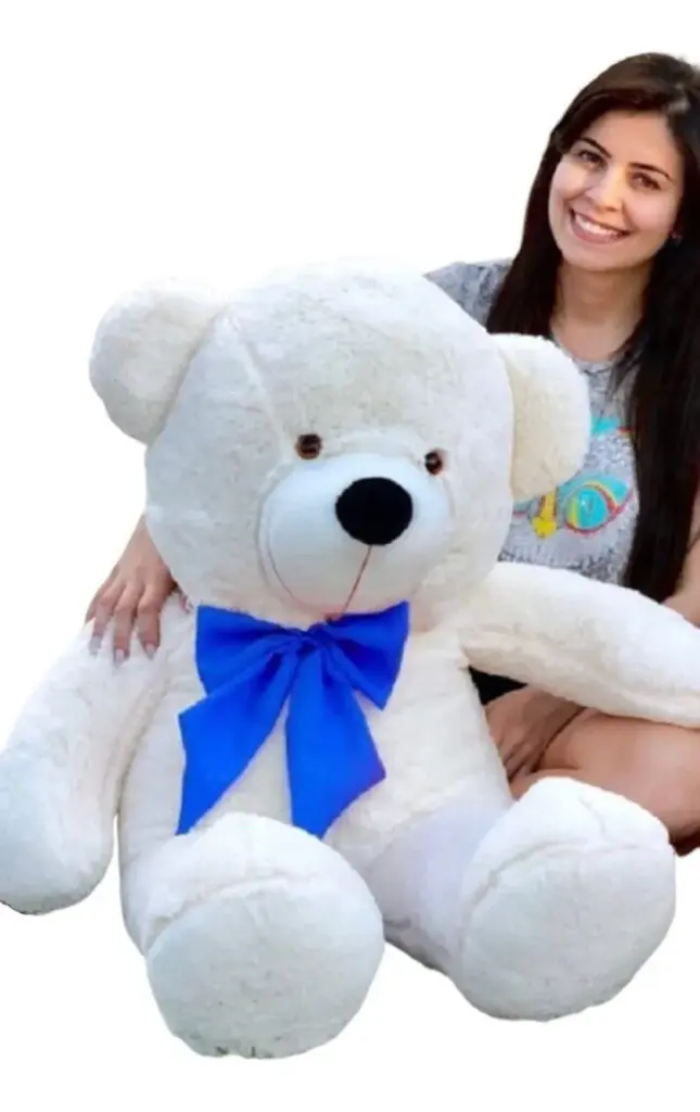 Pais aprovam Urso Gigante de Pelúcia LuckBaby 90 cm