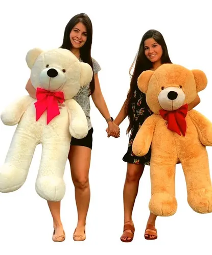 Pais aprovam Urso Gigante de Pelúcia LuckBaby 90 cm