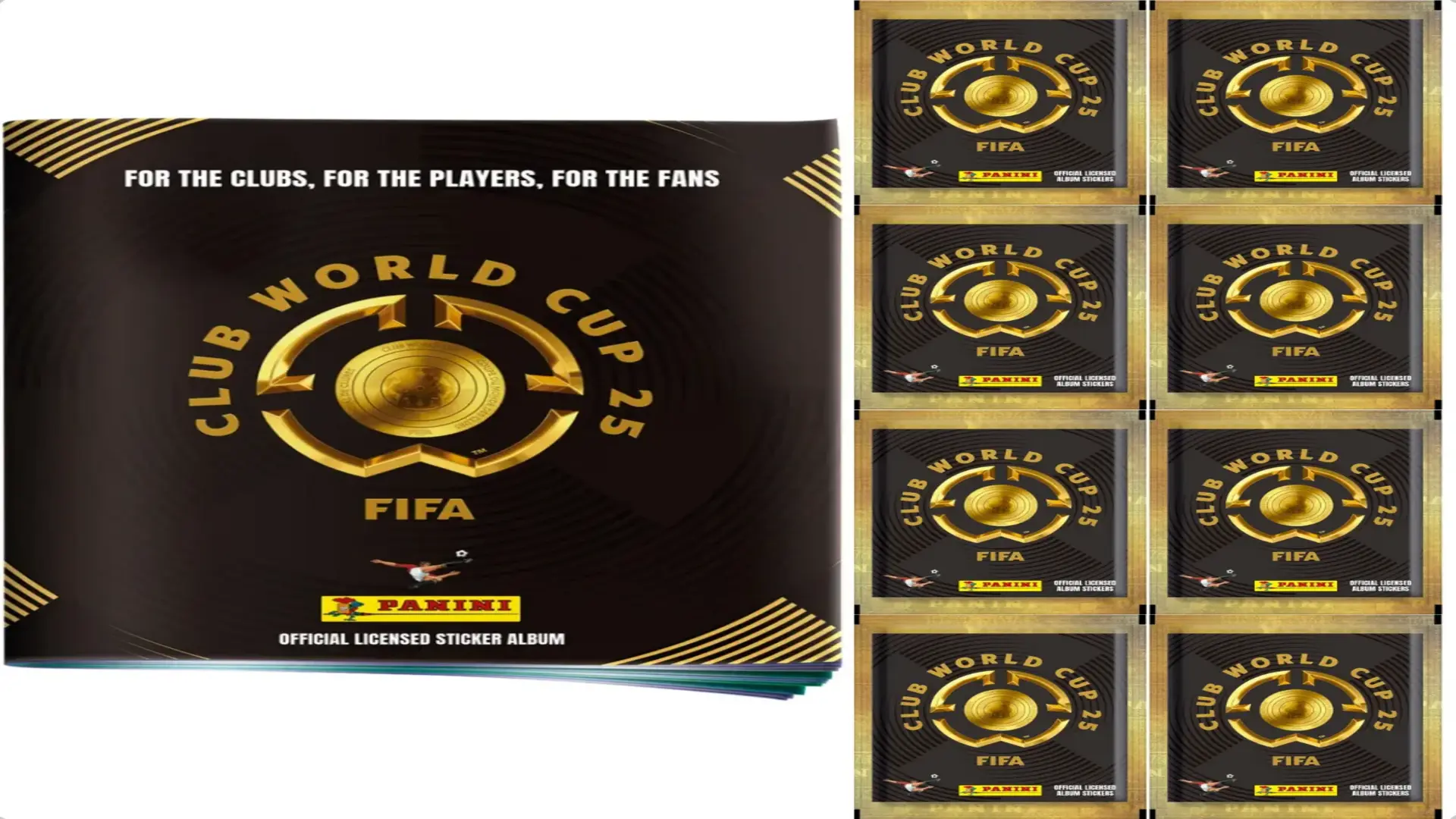 Álbum FIFA Club World Cup 2025 chega com 100 figurinhas