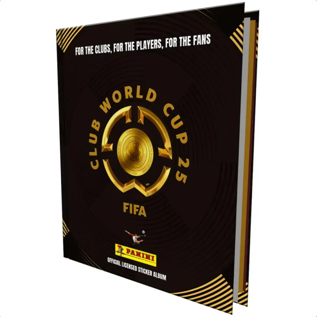 Álbum Fifa Club World Cup 2025 Capa Dura com 250 Figurinhas