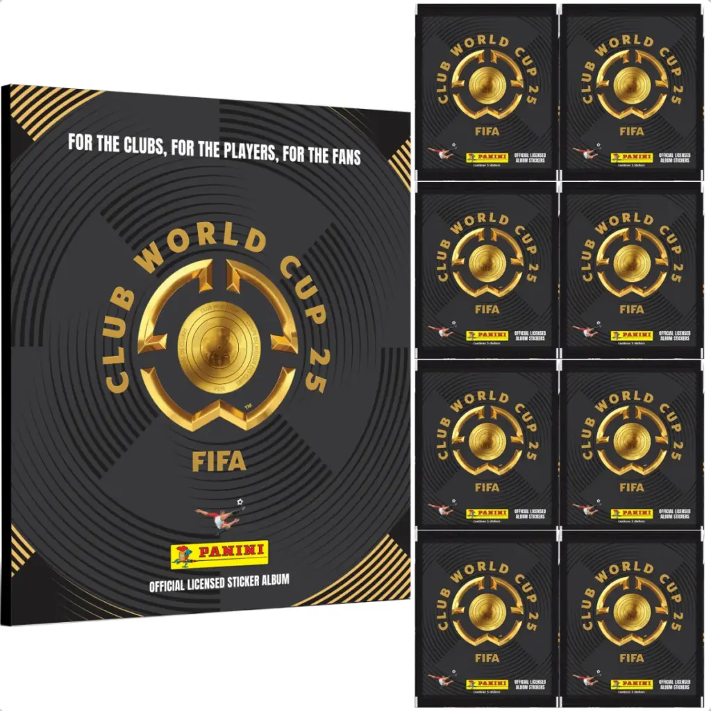 Álbum Fifa Club World Cup 2025 Capa Dura com 250 Figurinhas