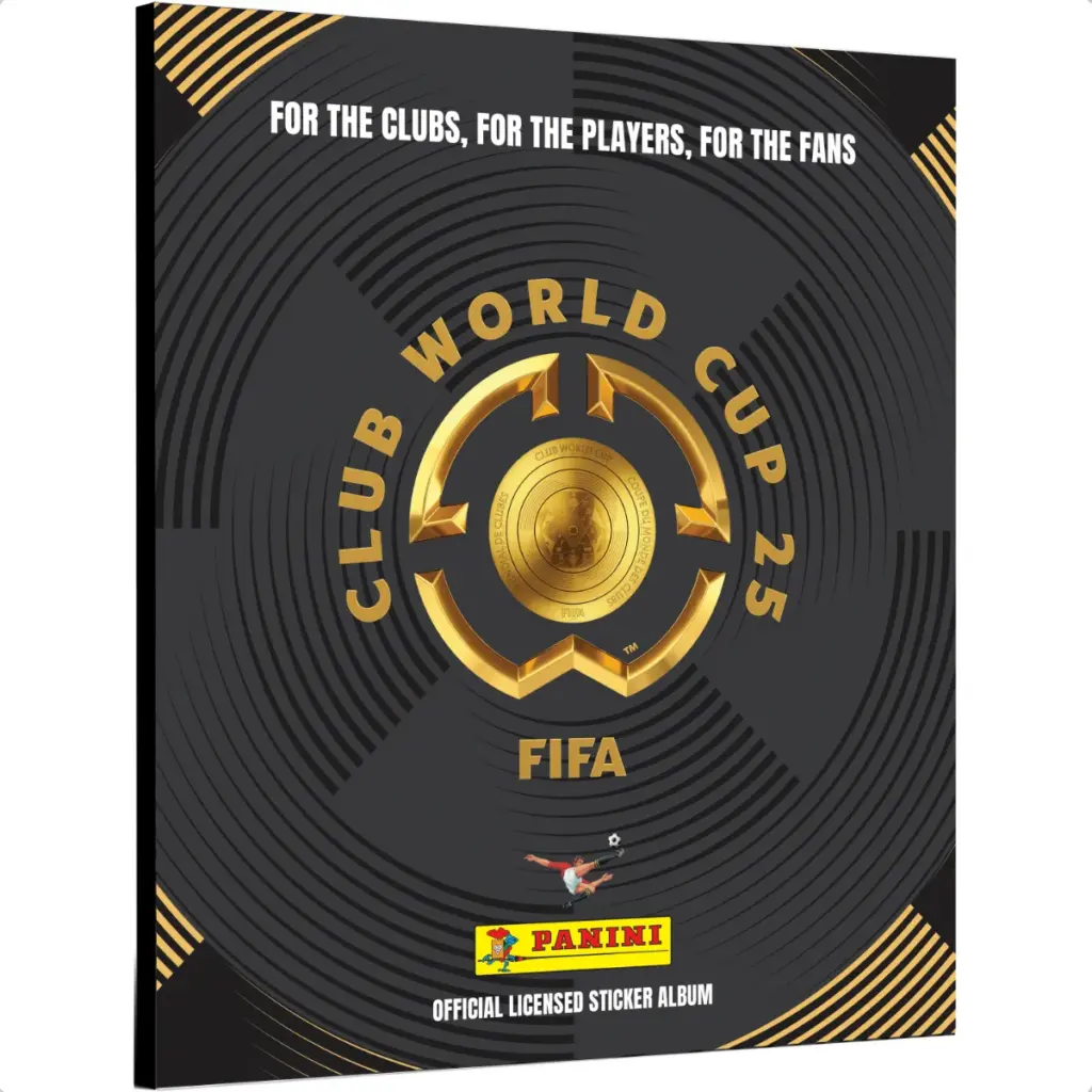 Álbum Fifa Club World Cup 2025 Capa Dura com 250 Figurinhas