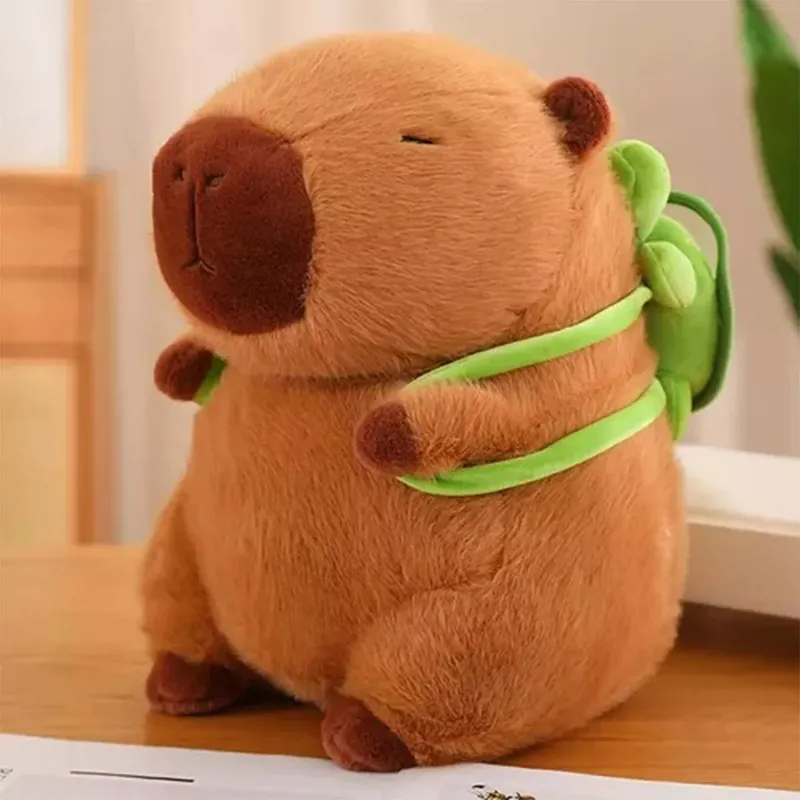 Novo kit de pelúcia capivara e tartaruga chama atenção