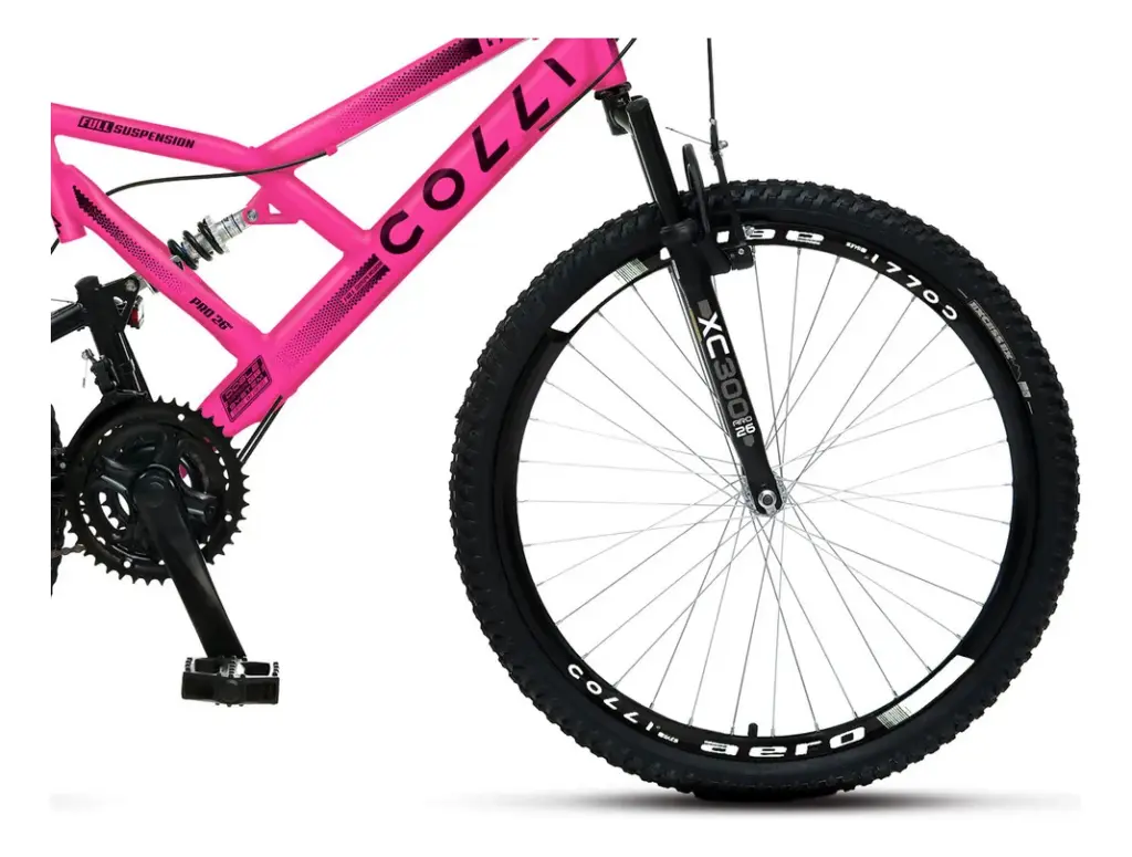Bicicleta Colli GPS Aro 26 Rosa tem bom custo-benefício