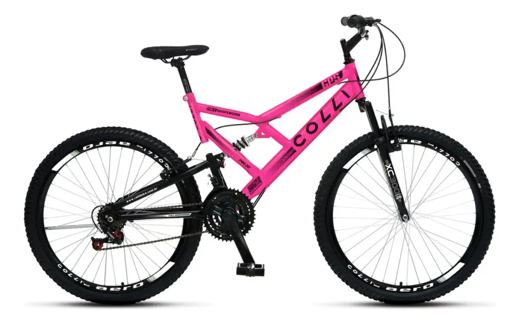 Bicicleta Colli GPS Aro 26 Rosa tem bom custo-benefício