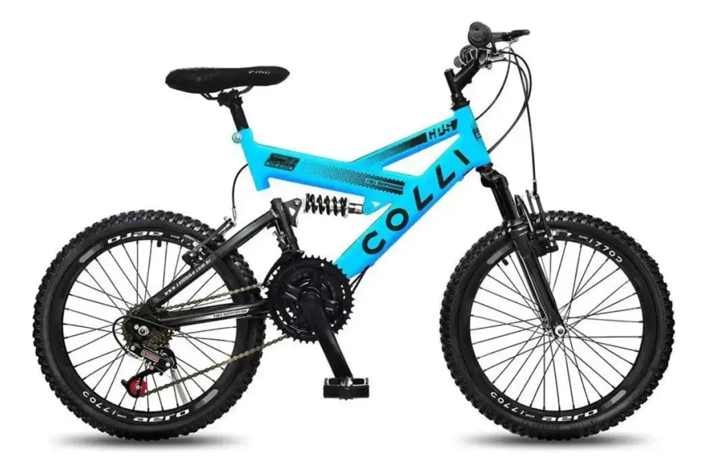 Bike Colli GPS Aro 20 impressiona crianças no parque