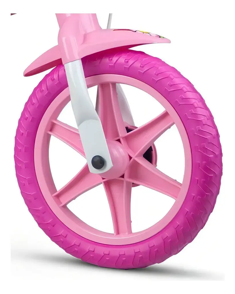 Bicicleta Flower Aro 12 Nathor: segurança e charme