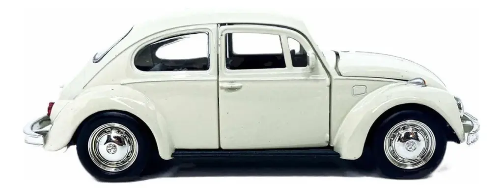 Carrinho Fusca 1:32 impressiona pela durabilidade e charme