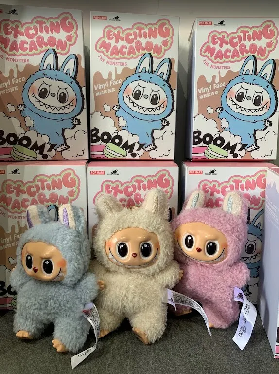 Labubu Pop Mart colecionável de luxo conquista crianças